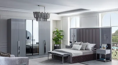 Solo Lux 6 Door Bedroom Set