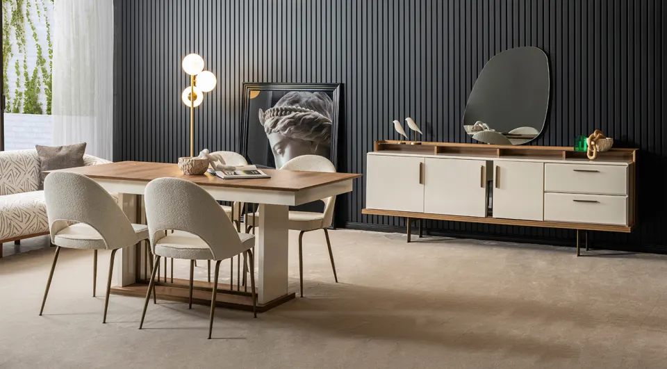 Zen Modern Dining Room Set