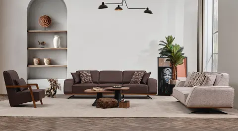 Lotus Modern Sofa Set