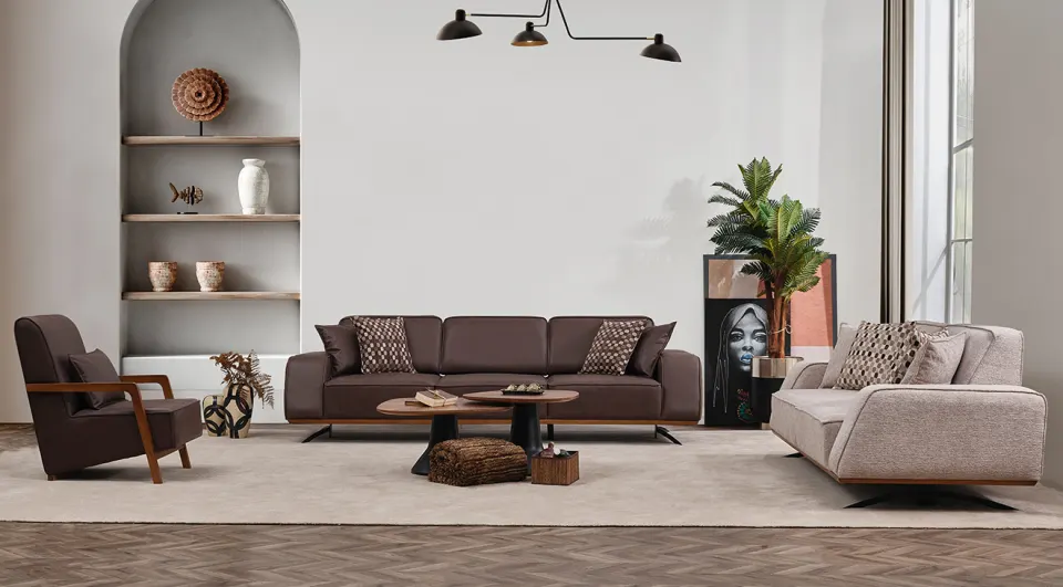 Lotus Modern Sofa Set