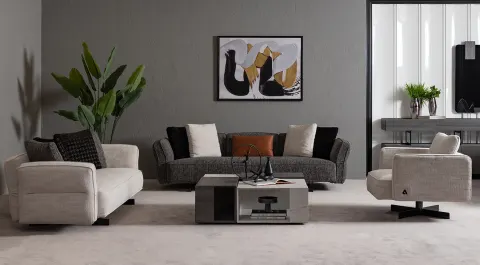 Monaco Modern Sofa Set