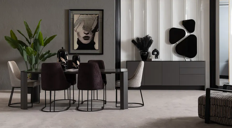 Prag Modern Dining Room Set