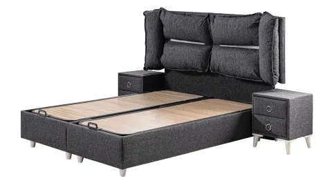 Hybrid Double Base - Headboard