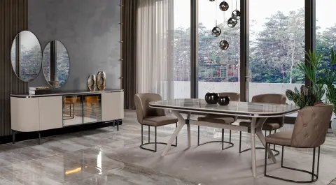 Ares Plus Modern Dining Room Set