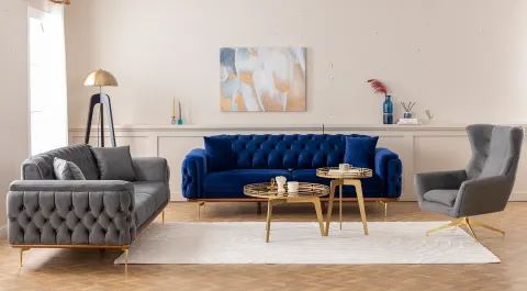 Efes Modern Sofa Set with Bed