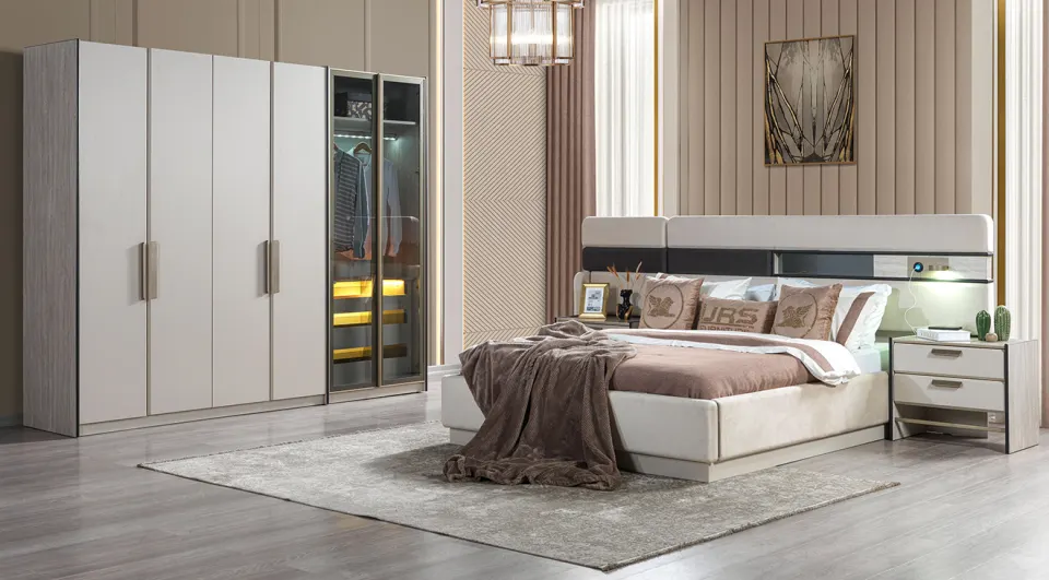 Anka 6-Door Bedroom Set