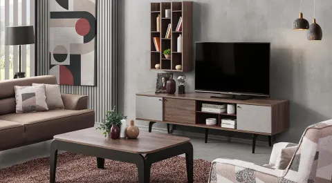 Marsala Modern TV Unit