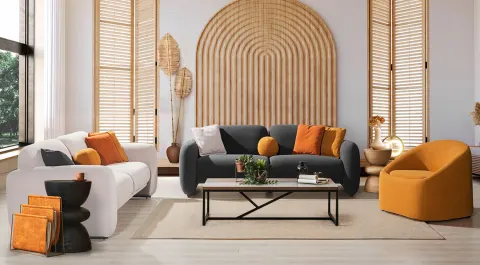 Puffy Sofa Set