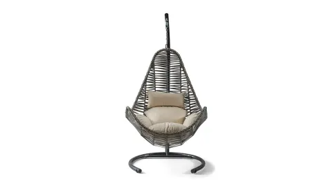 Zen Single Person Grey Swing