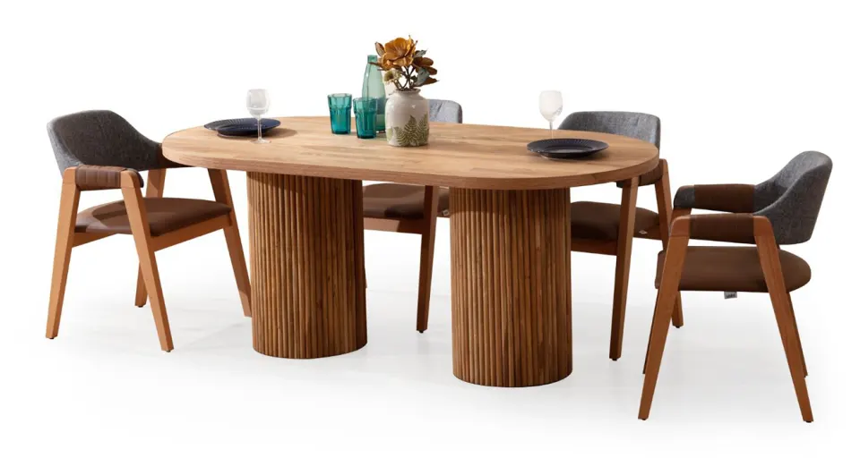 Pal Walnut Dining Table