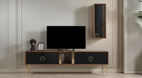 Uludağ Anthracite TV Unit