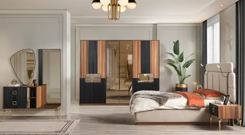 Uludağ Bedroom Set with 6 Doors