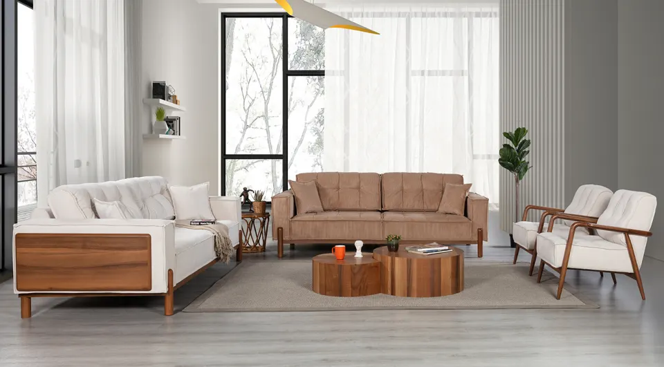 Pamukkale Modern Sofa Set