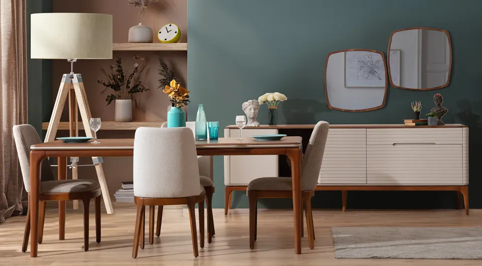 İnci Ceviz Dining Room Set