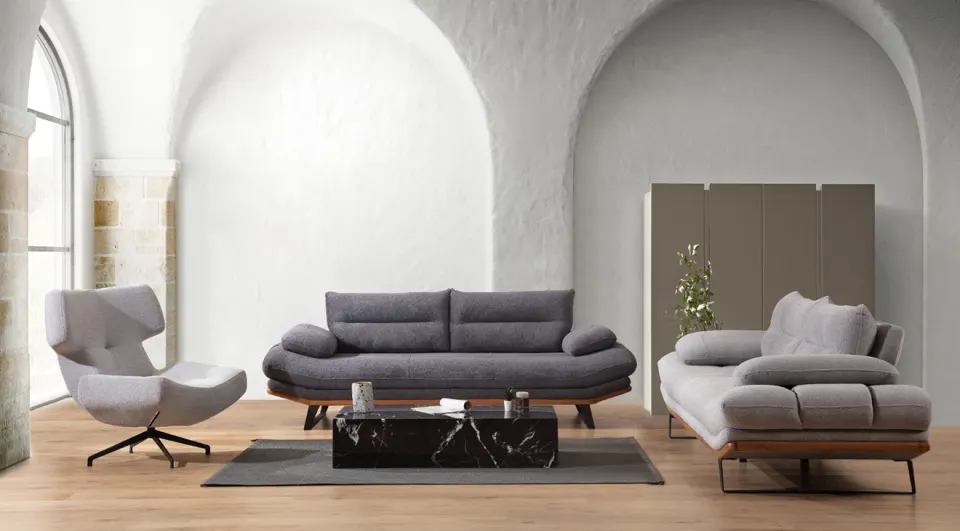 Modern Sofa Set with Ada Bed