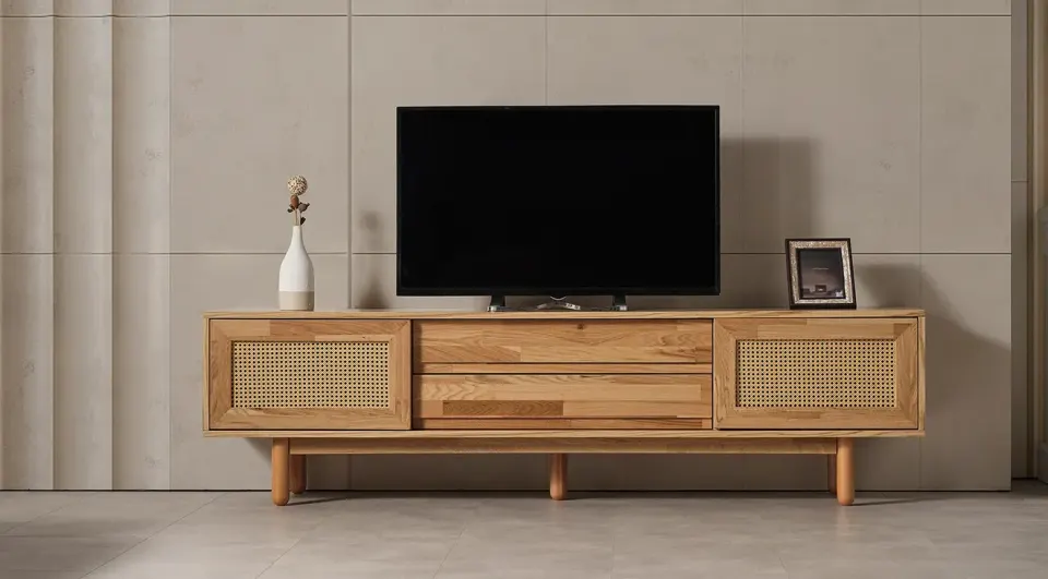 Bohem Walnut TV Unit