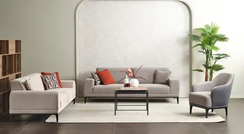 Alpha Modern Sofa Set