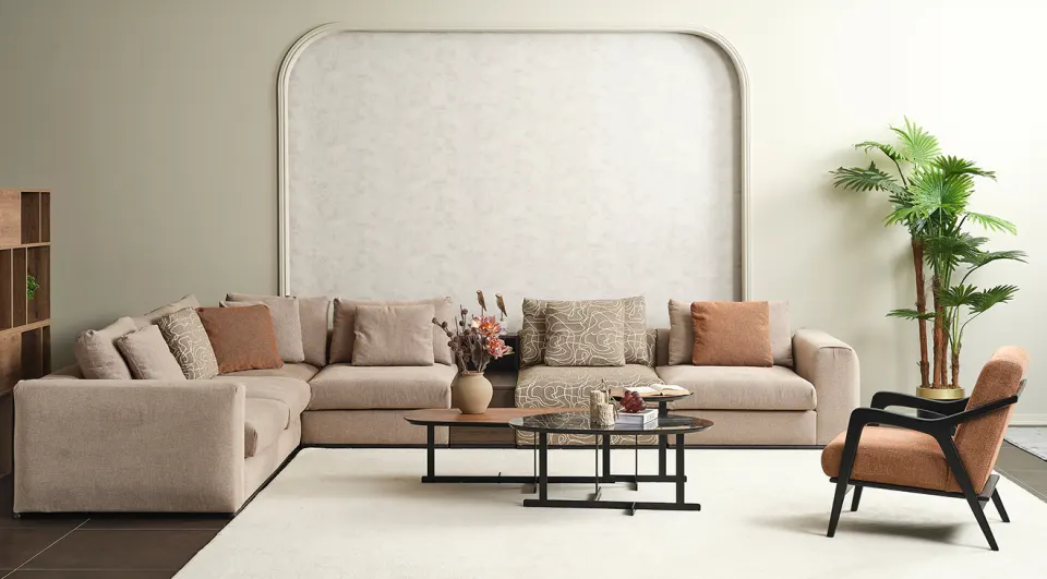 Master Modern Corner Sofa Set