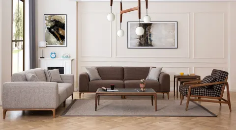 İnci Modern Sofa Set