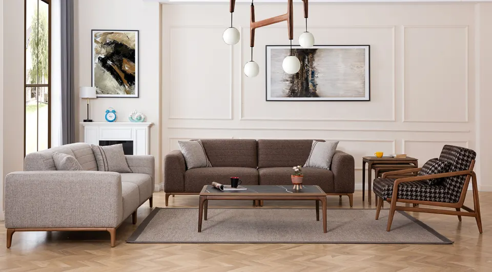 İnci Modern Sofa Set