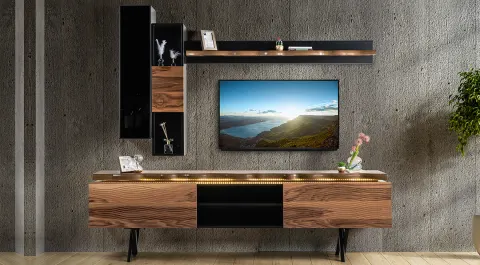 Greenwich Metal Leg TV Unit