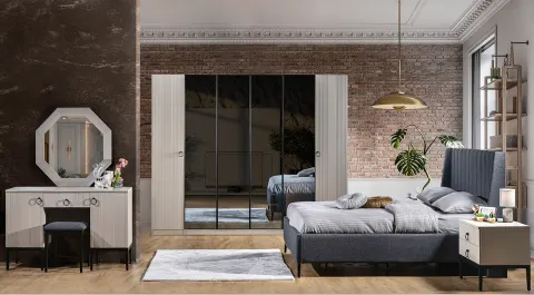 Mass 6 Door Bedroom Set