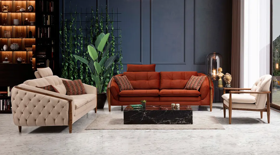 Trio Modern Sofa Set