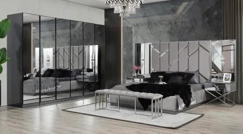 Inci 6-Door Bedroom Set