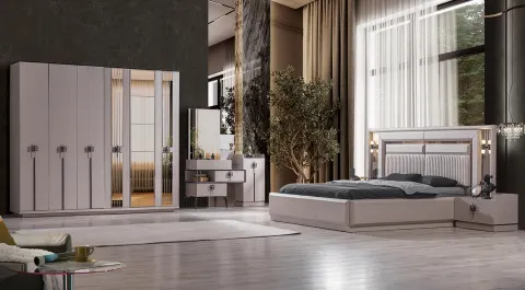 Alfa 6-Door Bedroom Set