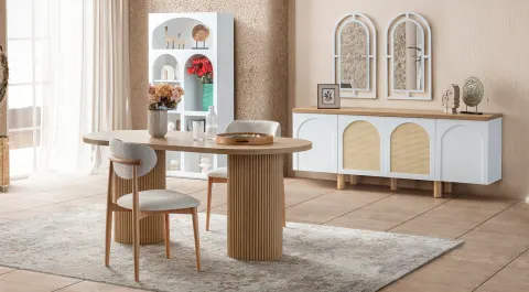 Siena Moonstone Dining Room Set