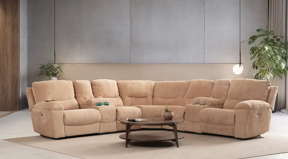Ravella Fabric Corner Sofa Set