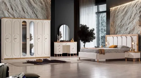 Poyraz 6-Door Bedroom Set
