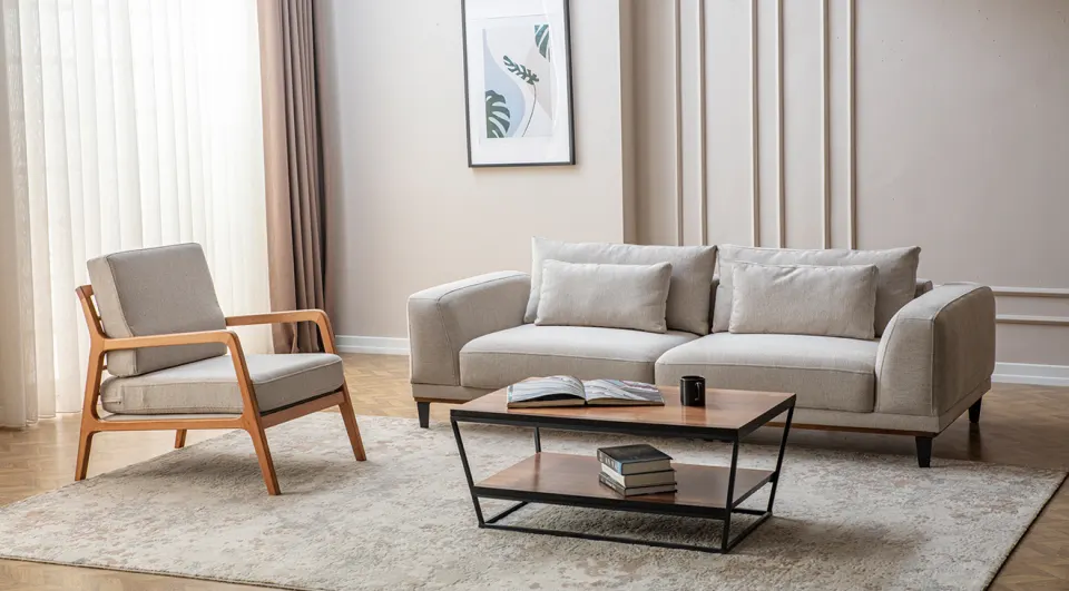 Konfor Sofa Set