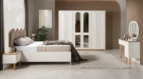 Derin 6-Door Bedroom Set
