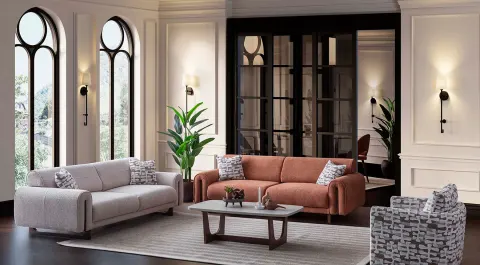 Malaga Modern Sofa Set