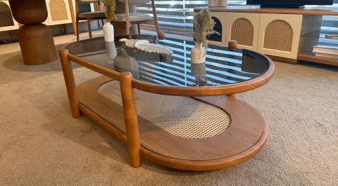 Begonvil Walnut Coffee Table