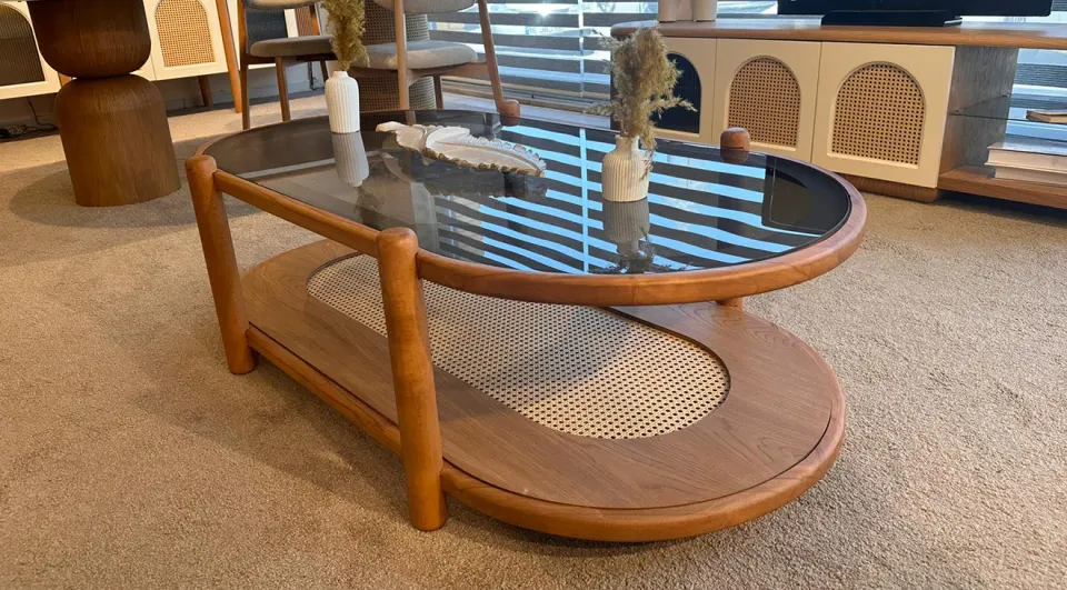Begonvil Walnut Coffee Table
