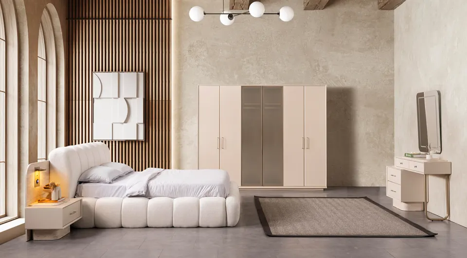 Pera 6-Door Bedroom Set