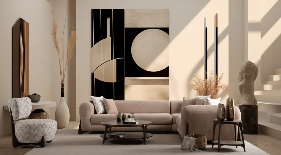 Puffy Corner Sofa Set