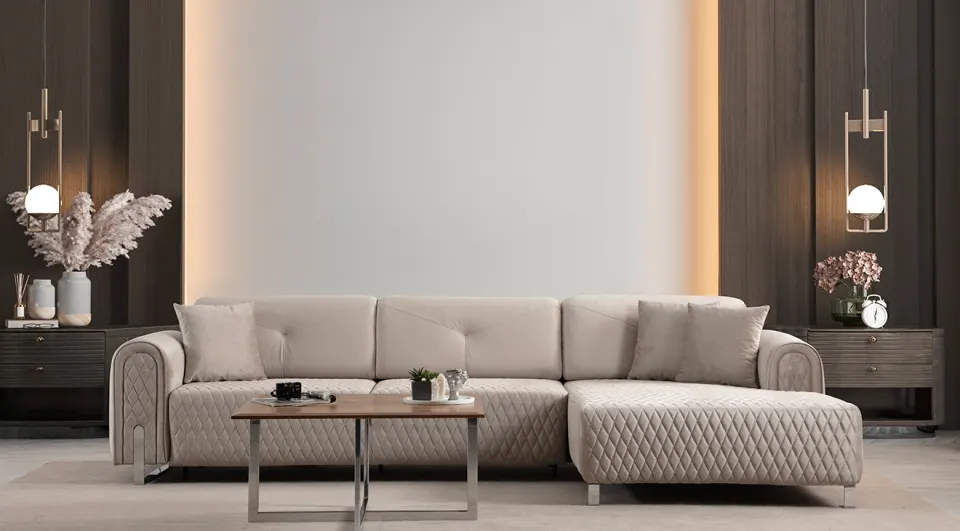 Versace Mini Corner Sofa Set