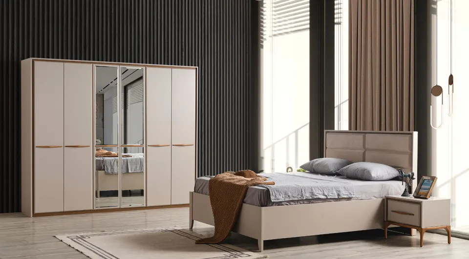 Kumsal 6-Door Bedroom Set