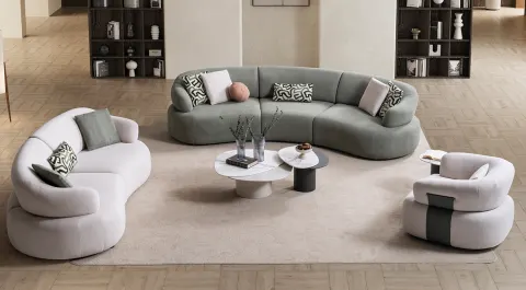 Mellow Modern Sofa Set