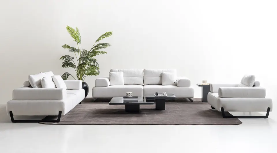Sirocco Bed Modern Sofa Set