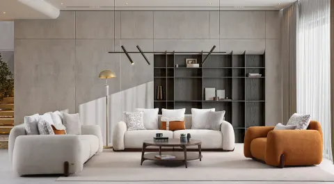 Axis Modern Sofa Set