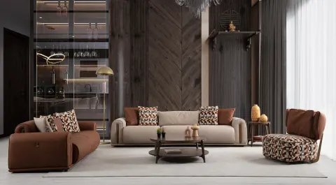 Grande Modern Sofa Set