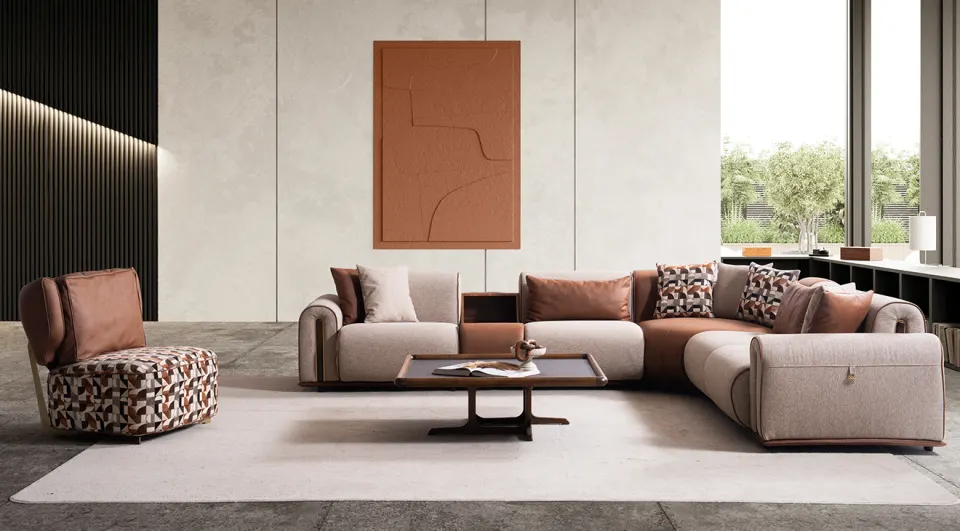 Grande Corner Sofa Set