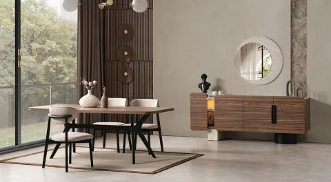 Tesla Modern Dining Room Set