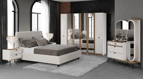 Dragos 6-Door Bedroom Set 