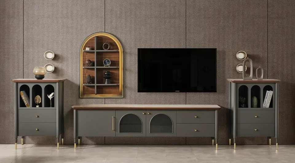 Yıldız Anthracite TV Unit 