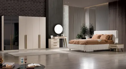 Eva Modern 6 Door Bedroom Set